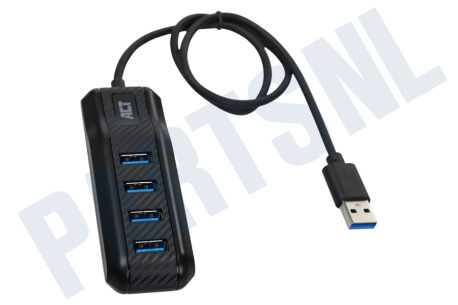 ACT  AC6320 USB-A hub 3.0, 4 poorts USB-A