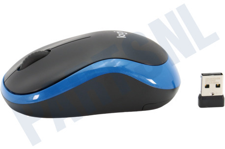 Logitech  910-002239 Muis M185 Blauw