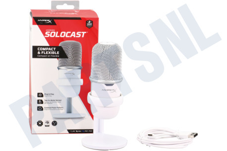 HyperX  519T2AA Microfoon SoloCast Wit