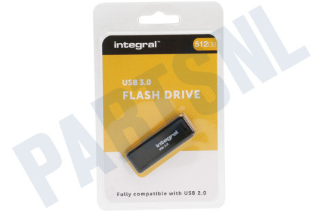 Integral  Memory stick 512GB USB Flash Drive Zwart