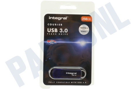 Integral  INFD256GBCOU3.0 Courier USB 3.0 Flash Drive Memory Stick