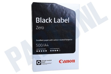 Universeel  Papier Kopieerpapier Black Label Zero 500vel