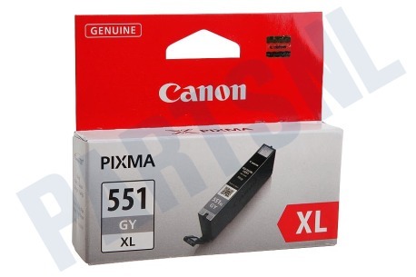 Canon  Inktcartridge CLI 551 XL Grey