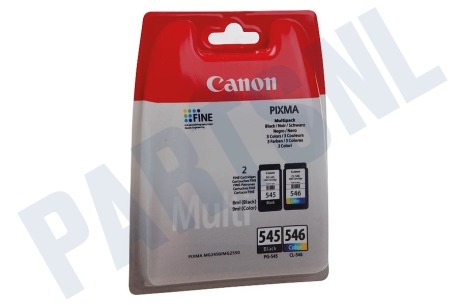 Canon  Inktcartridge PG 545 Black + CL 546 Color