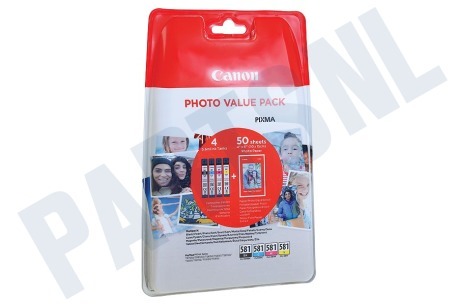 Canon  2106C005 Canon CLI-581 Photo Value Pack