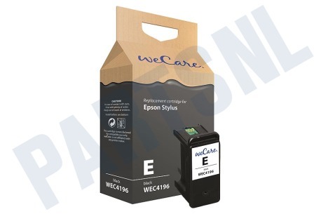 Wecare Epson printer Inktcartridge Zwart (met chip)
