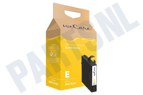 Wecare Epson printer Inktcartridge T0614 Yellow