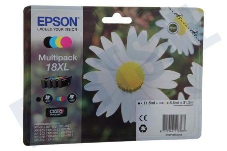 Epson  Inktcartridge T1816 Multipack 18XL