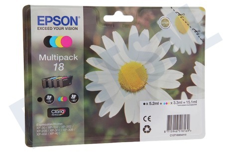 Epson  Inktcartridge T1806 Multipack