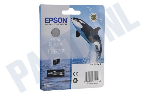 Epson  Inktcartridge T7607 Light Black