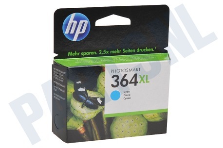 HP Hewlett-Packard HP printer HP 364 XL Cyan Inktcartridge No. 364 XL Cyan