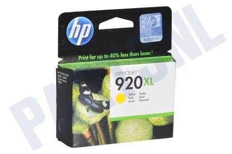 HP Hewlett-Packard HP printer HP 920 XL Yellow Inktcartridge No. 920 XL Yellow