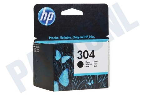 HP Hewlett-Packard  N9K06AE HP 304 Black