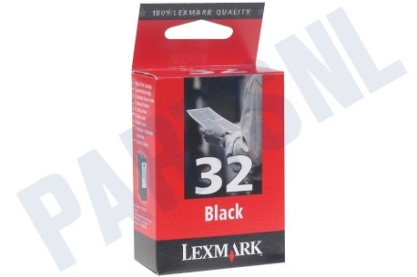 Lexmark Lexmark printer Inktcartridge No. 32 Black