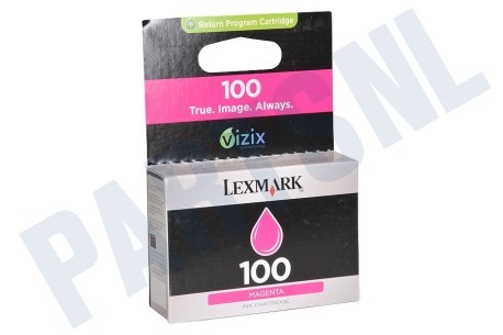 Lexmark Lexmark printer Inktcartridge No. 100 Magenta