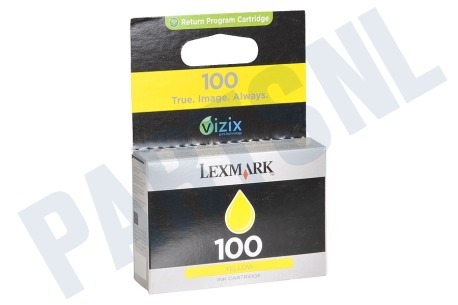 Lexmark Lexmark printer Inktcartridge No. 100 Yellow
