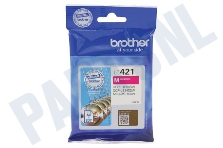 Brother  LC-421M Brother Inktcartridge LC421M Standard Capacity