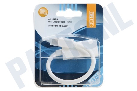 Deltac  Displayport Kabel Mini DisplayPort Male - HDMI Contra