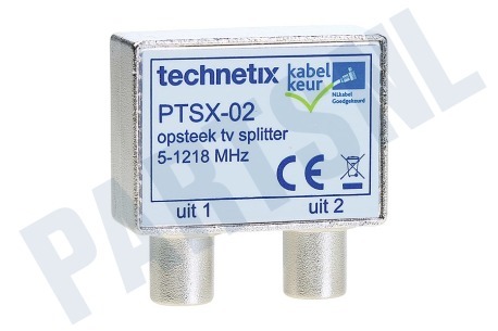 Technetix  11200802 Coax Opdruk Verdeler PTSX-02
