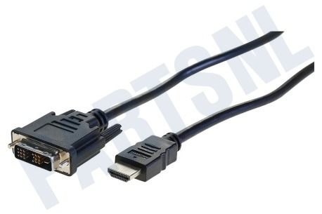 Easyfiks  HDMI Kabel, HDMI Male - DVI-D Male, 2.5 Meter