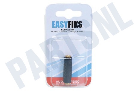 Easyfiks  Jack Koppelstuk 3.5mm Female - 3.5mm Female