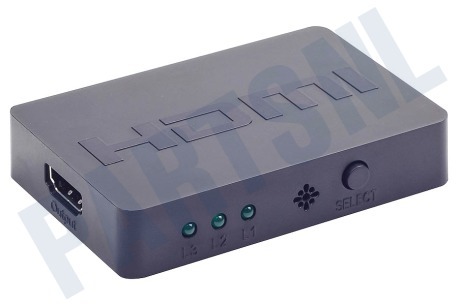 Cablexpert  3-Poorts HDMI Switch met Afstandsbediening
