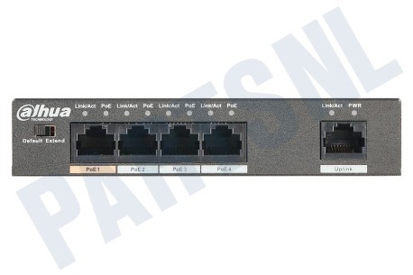 Dahua  PFS3005-4ET-60 PoE Switch 4 poorten