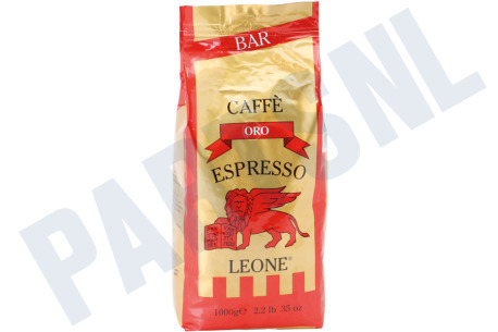 Universeel Koffiezetapparaat Koffie Caffe Leone Oro Espressobonen 1kg