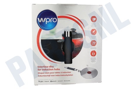 WPRO  Inductieplaat 22cm Deluxe