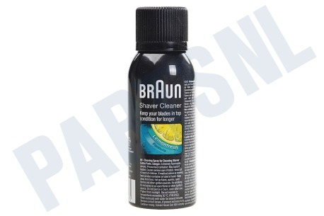 Braun  Reiniger Shaver cleaner spray