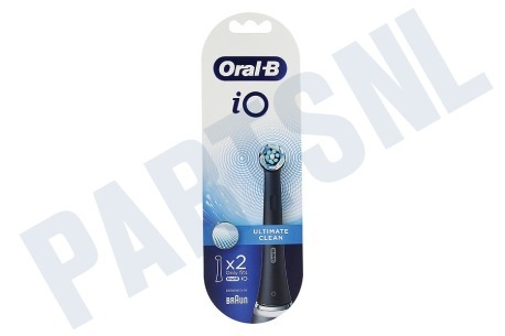OralB  iO Ultimate Clean Black, 2 stuks