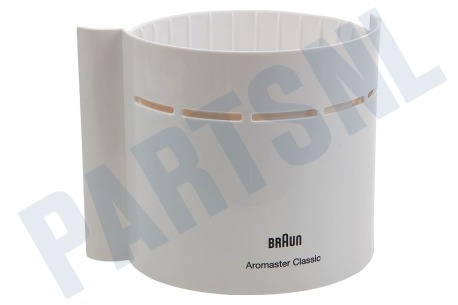 Braun Koffiezetapparaat Filterbak wit