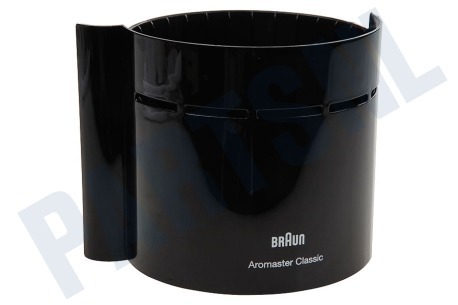 Braun Koffiezetapparaat Filterbak zwart