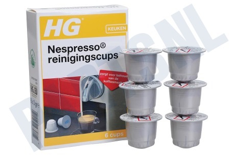 HG  HG Nespresso Reinigingscups