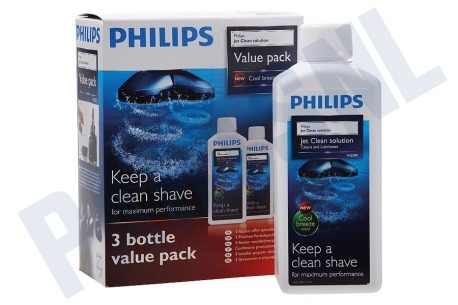 Philips  HQ203/50 Reiniger Jet Clean oplossing, 3 stuks