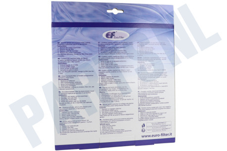 Alternatief Afzuigkap Filter Koolstof  220x180x20mm