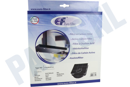 Ignis Afzuigkap Filter Koolstof 205x43x213mm