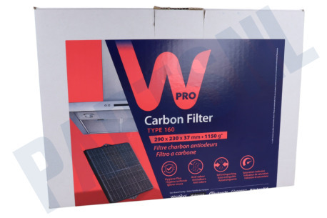 Scholtes Afzuigkap CHF007/2 Filter Koolstof type 160