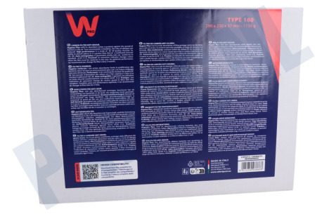 Scholtes Afzuigkap CHF007/2 Filter Koolstof type 160