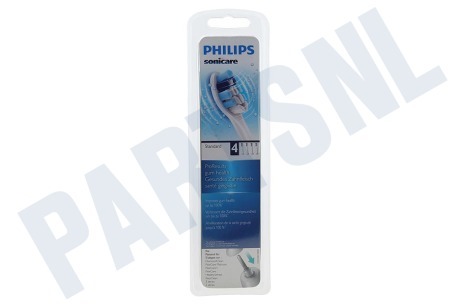 Philips  HX9034/07 ProResults Gum Health standaard opzetborstels, 4 stuks