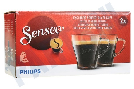Philips  Senseo exclusieve glazen kopjes