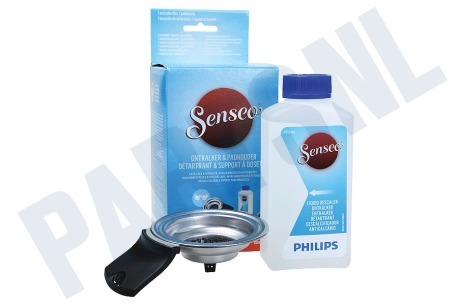 Philips  CA6522/02 Senseo Ontkalker en Padhouder 2 kops