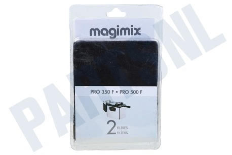 Magimix  17027 Friteuse Filters, set van 2 stuks
