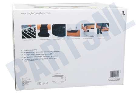 BergHOFF  LEO Tafel BBQ Wit