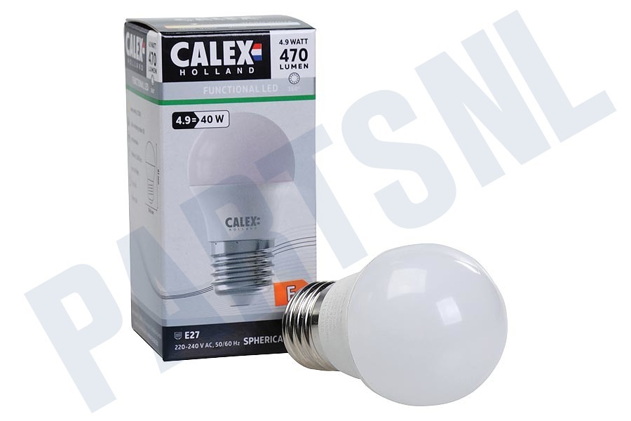 de jouwe open haard Milieuvriendelijk Calex 1301000901 LED Kogellamp 240V 4, 9W 470lm E27