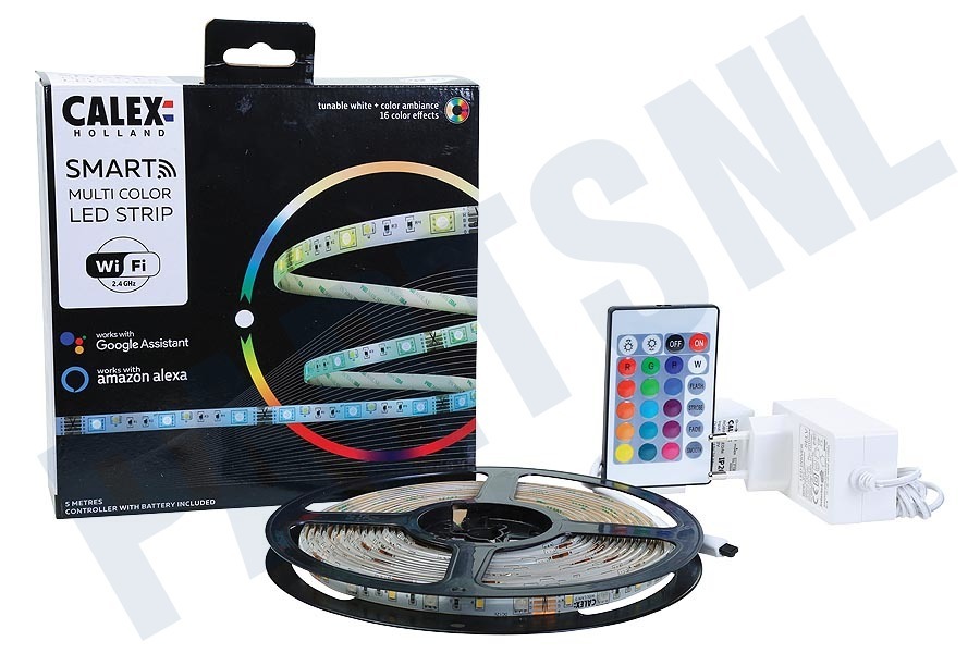 Støvet Benign navneord Calex Smart Connect LED Striplight RGB CCT 429242