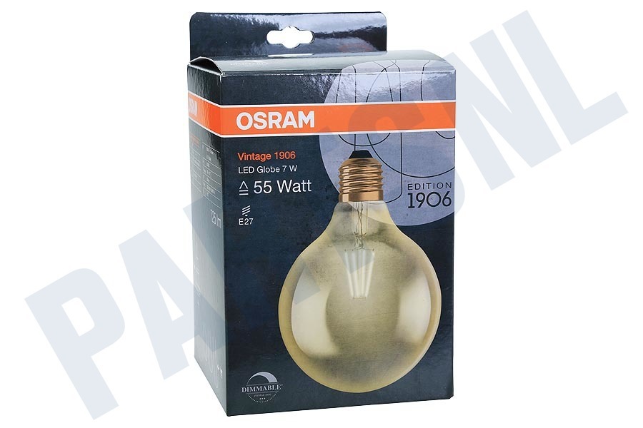 Osram 4058075808997 Osram Vintage 1906 LED Globe 6.5W