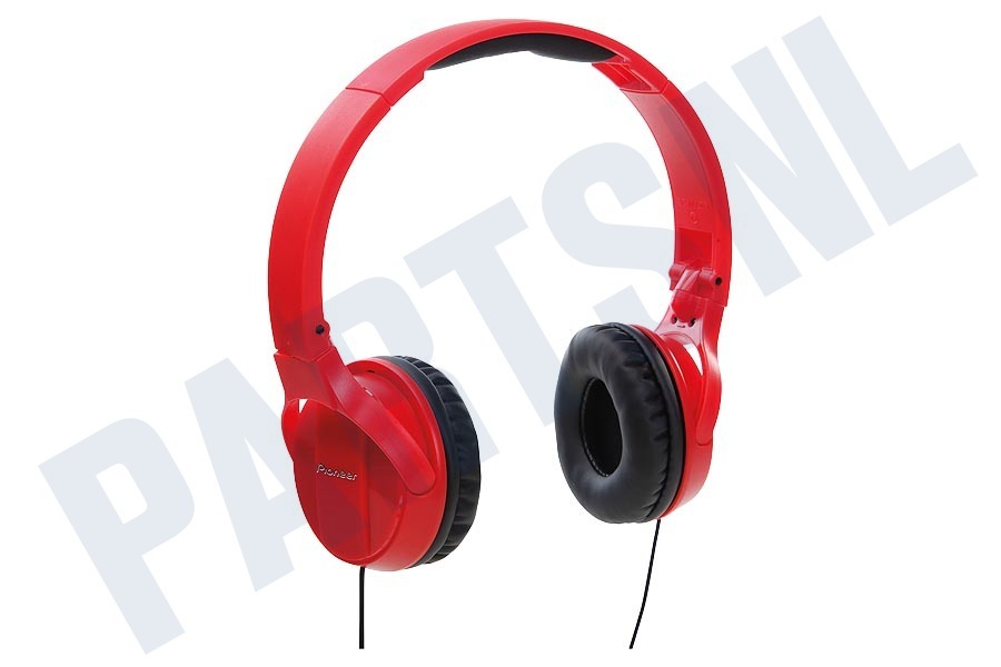 Pioneer SE MJ503 R On Ear Hoofdtelefoon Rood SEMJ503R Pioneer SE MJ503 R Rood Pioneer Pioneer Koptelefoons