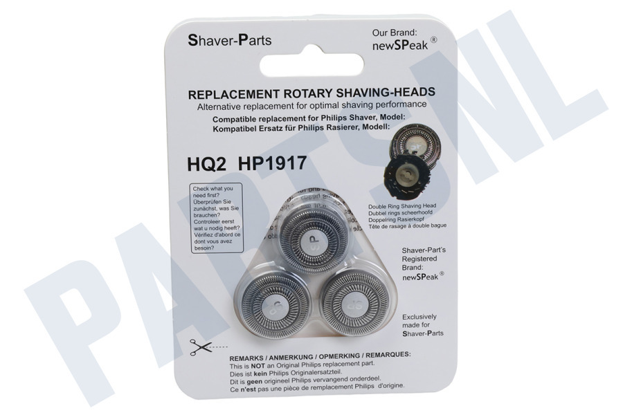 Philips ShaverParts HQ2 HP1917 4313042526305