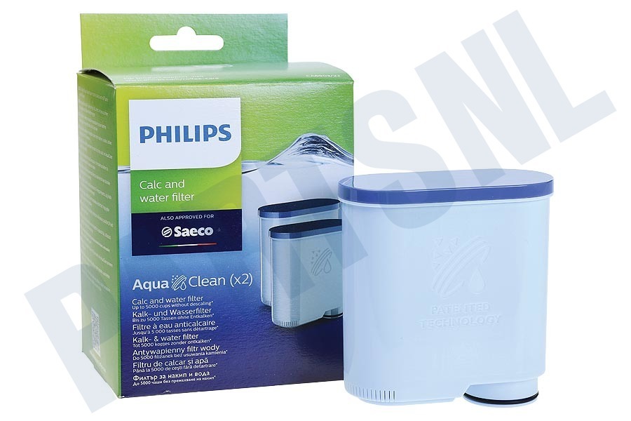 naald formaat Split Philips CA6903/22 AquaClean Waterfilter Koffiezetapparaat